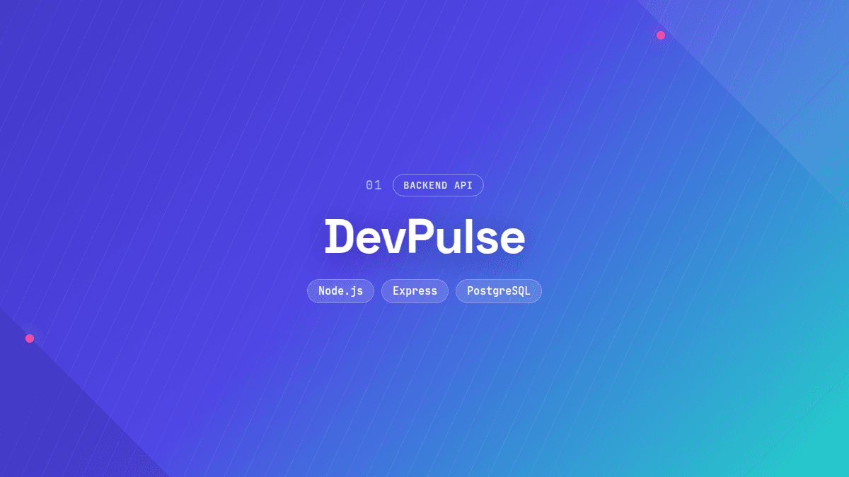 DevPulse — Issue Tracker API